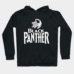 Black Panther , White Version Hoodie